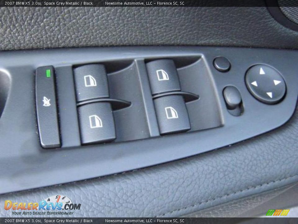 2007 BMW X5 3.0si Space Grey Metallic / Black Photo #17