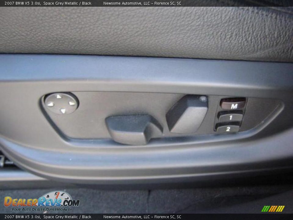 2007 BMW X5 3.0si Space Grey Metallic / Black Photo #18