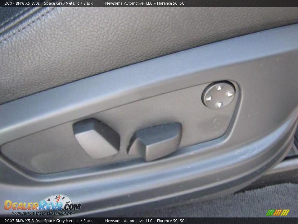 2007 BMW X5 3.0si Space Grey Metallic / Black Photo #20