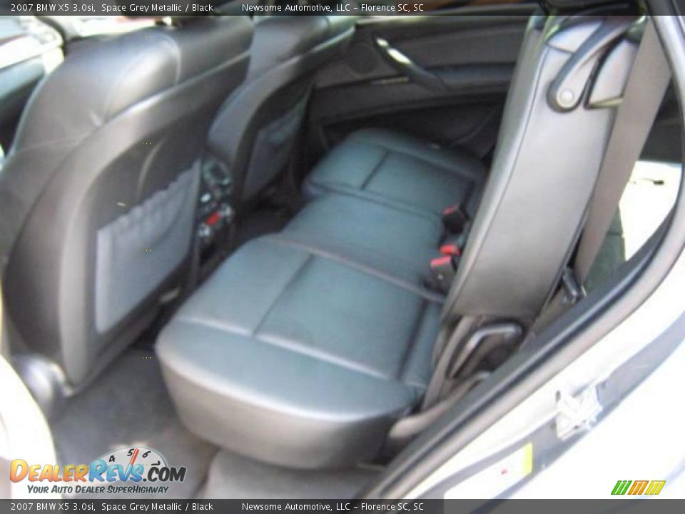 2007 BMW X5 3.0si Space Grey Metallic / Black Photo #22
