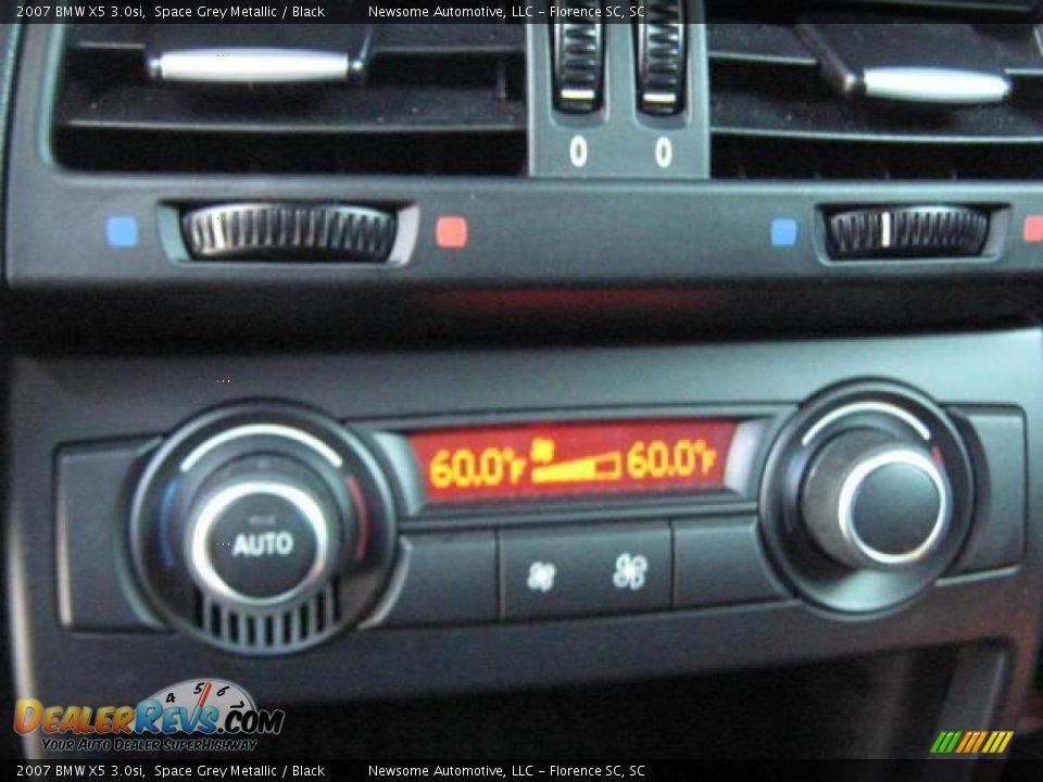 2007 BMW X5 3.0si Space Grey Metallic / Black Photo #23