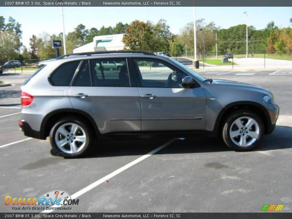 2007 BMW X5 3.0si Space Grey Metallic / Black Photo #27