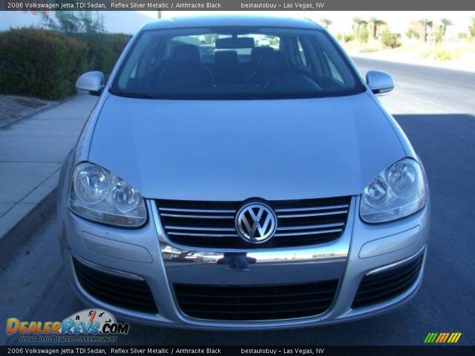 2006 Volkswagen Jetta TDI Sedan Reflex Silver Metallic / Anthracite Black Photo #5