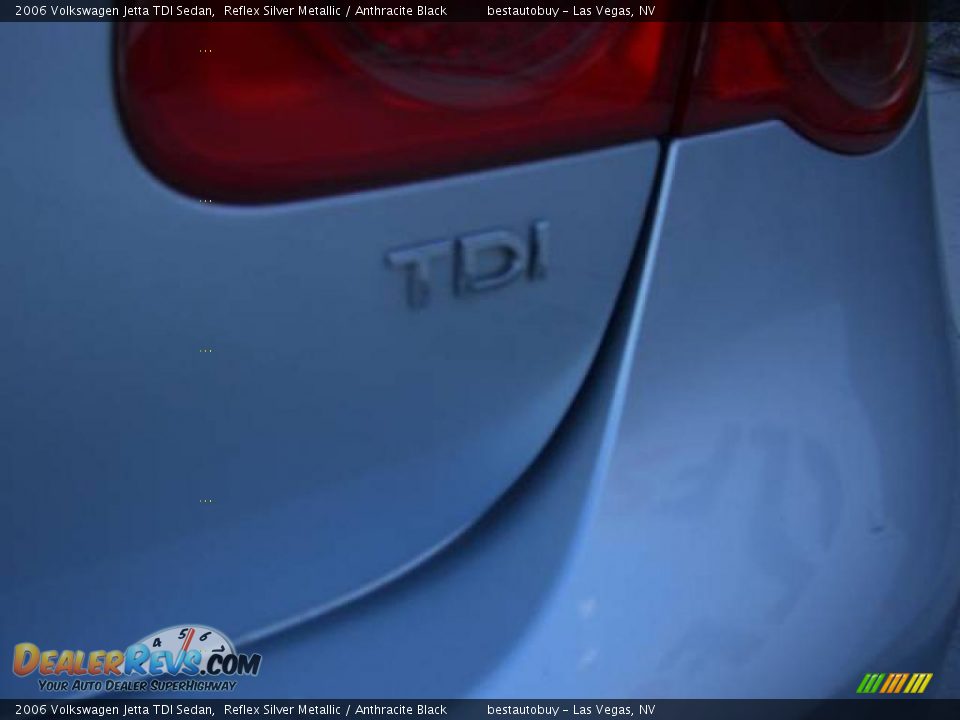 2006 Volkswagen Jetta TDI Sedan Reflex Silver Metallic / Anthracite Black Photo #12