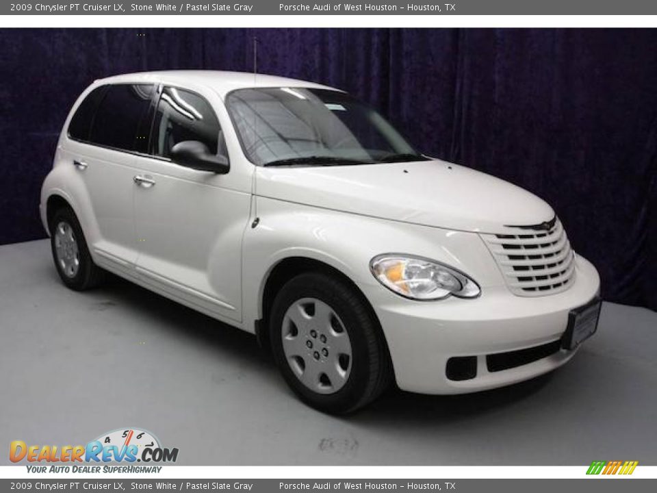 2009 Chrysler PT Cruiser LX Stone White / Pastel Slate Gray Photo #1