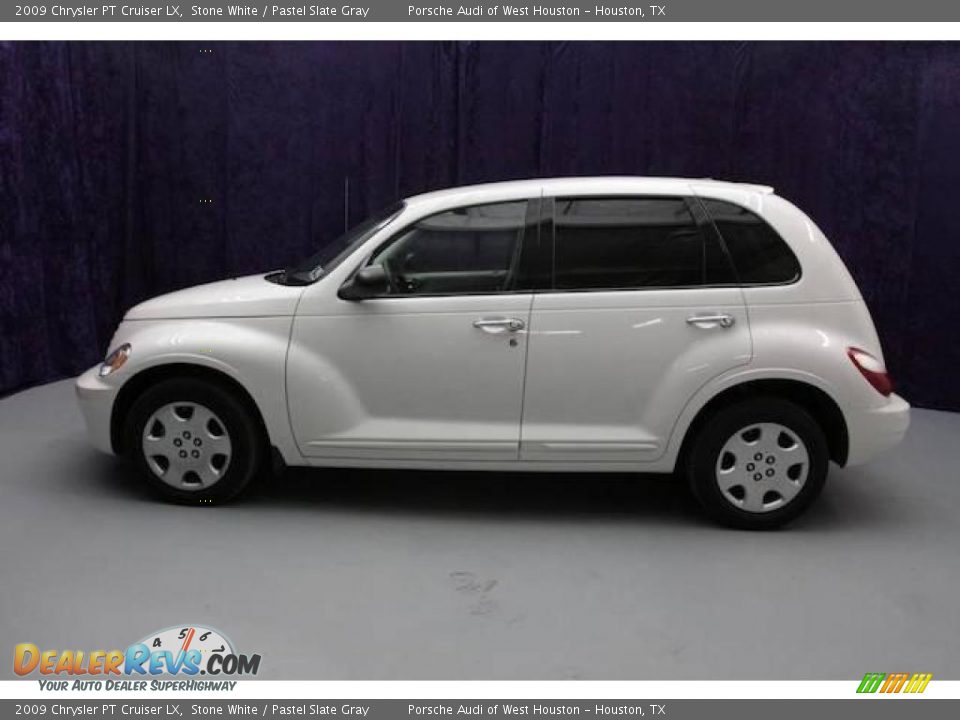 2009 Chrysler PT Cruiser LX Stone White / Pastel Slate Gray Photo #2
