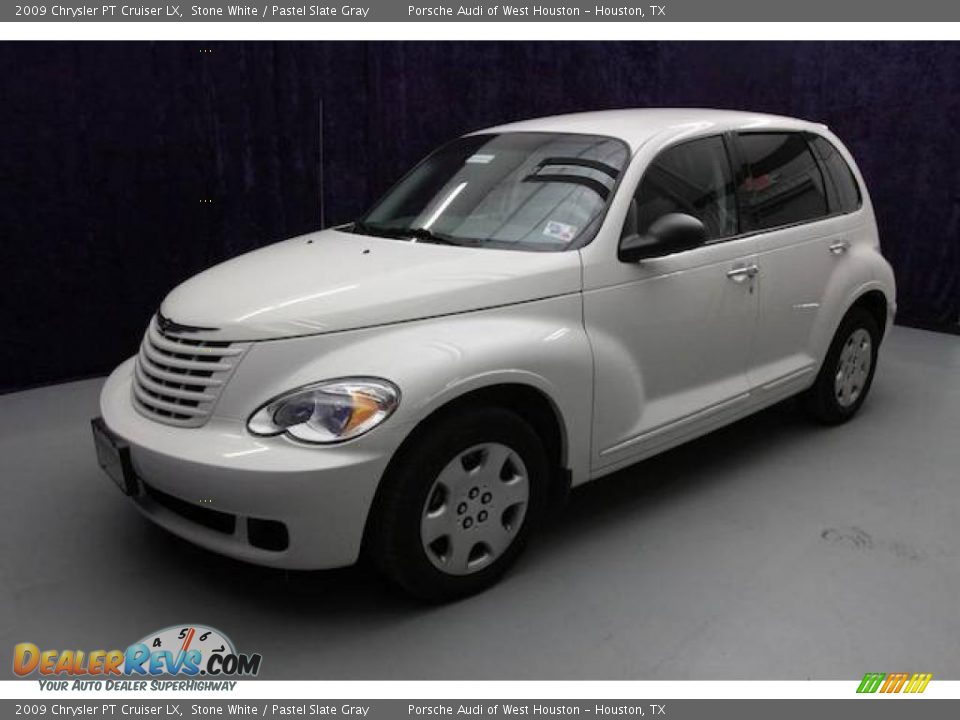 2009 Chrysler PT Cruiser LX Stone White / Pastel Slate Gray Photo #4