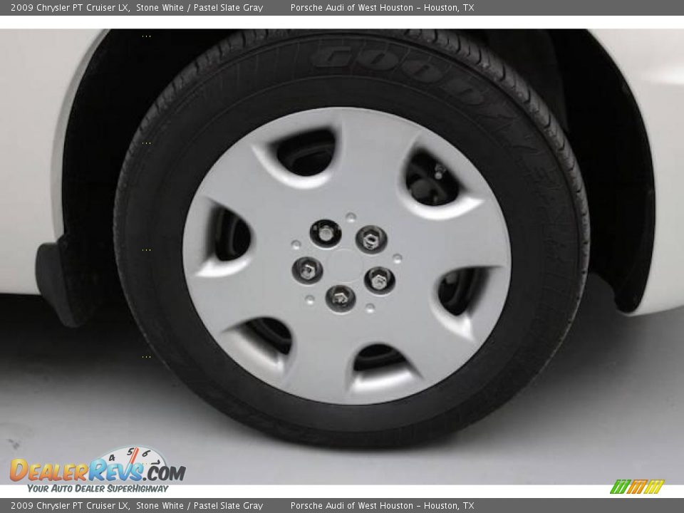 2009 Chrysler PT Cruiser LX Stone White / Pastel Slate Gray Photo #8