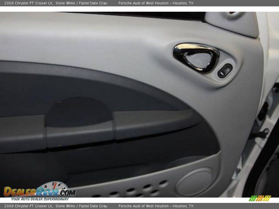2009 Chrysler PT Cruiser LX Stone White / Pastel Slate Gray Photo #12