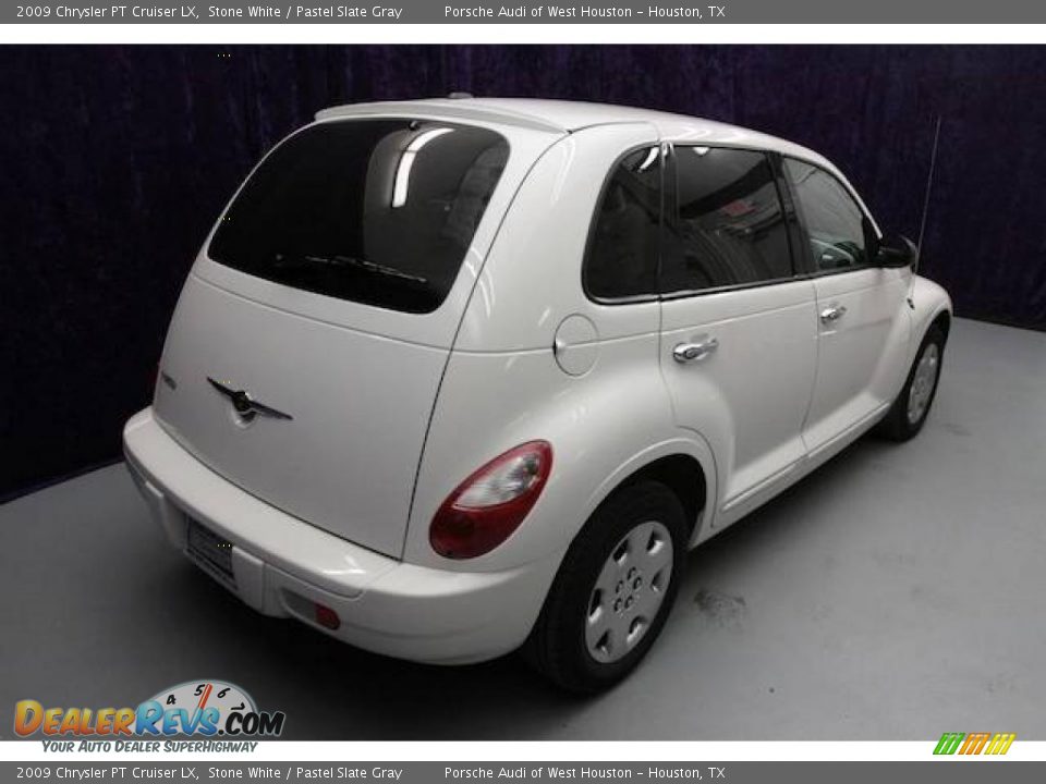 2009 Chrysler PT Cruiser LX Stone White / Pastel Slate Gray Photo #13
