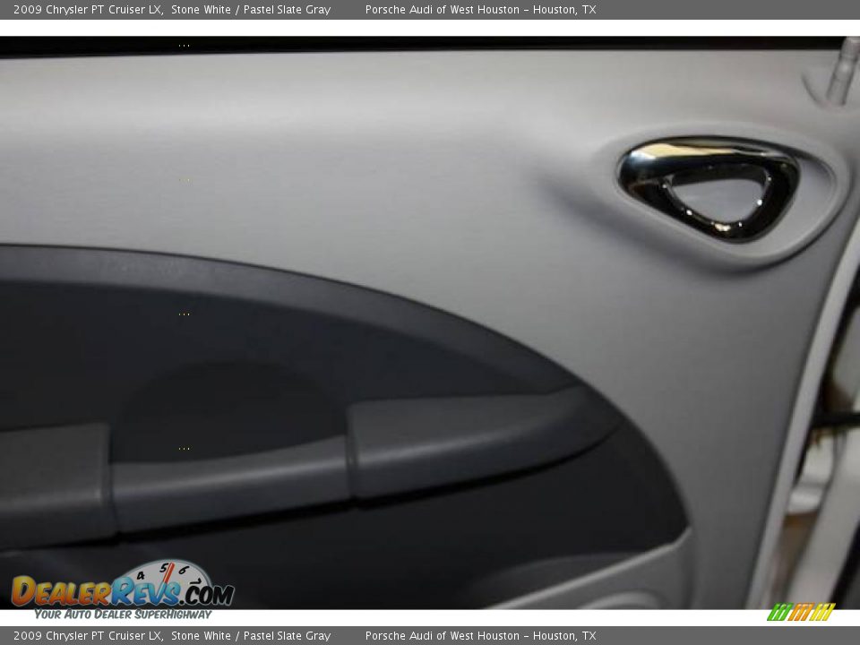 2009 Chrysler PT Cruiser LX Stone White / Pastel Slate Gray Photo #15