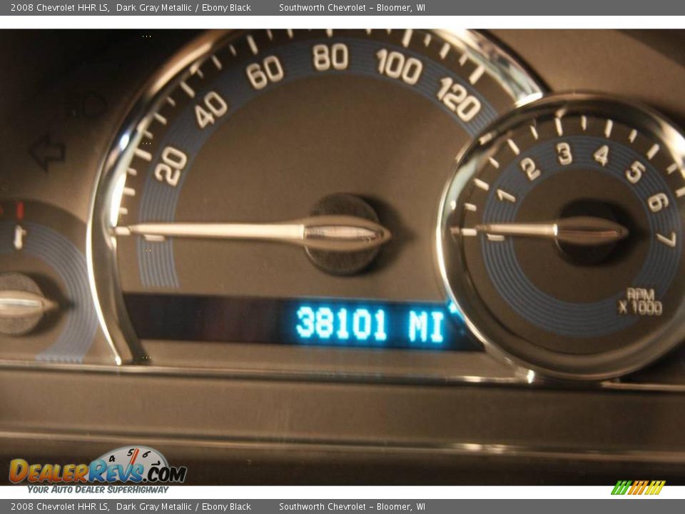 2008 Chevrolet HHR LS Dark Gray Metallic / Ebony Black Photo #7