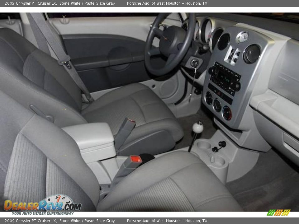 2009 Chrysler PT Cruiser LX Stone White / Pastel Slate Gray Photo #17