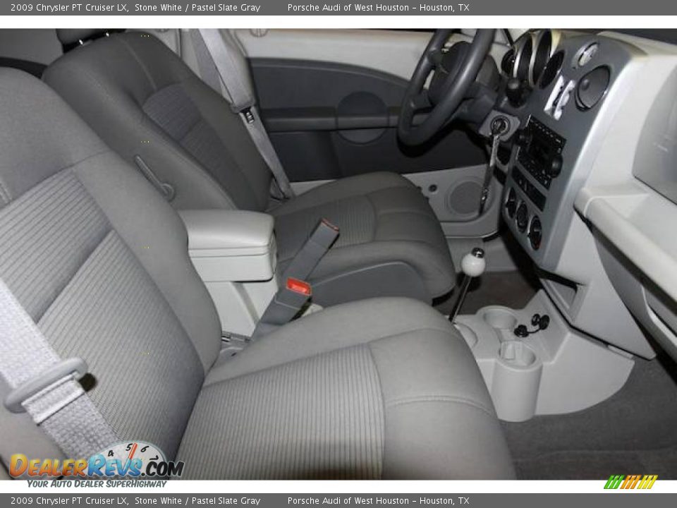 2009 Chrysler PT Cruiser LX Stone White / Pastel Slate Gray Photo #18