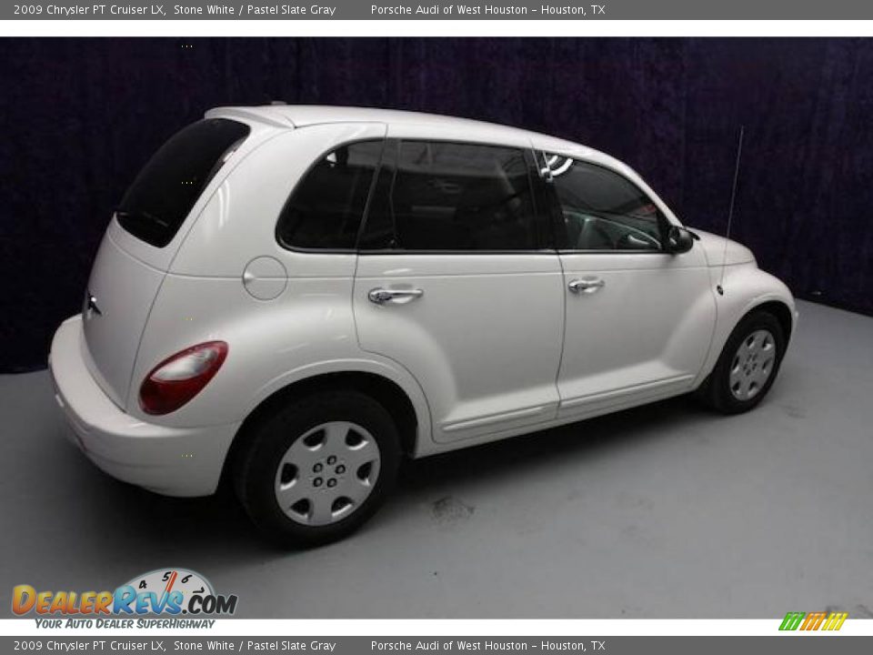2009 Chrysler PT Cruiser LX Stone White / Pastel Slate Gray Photo #19