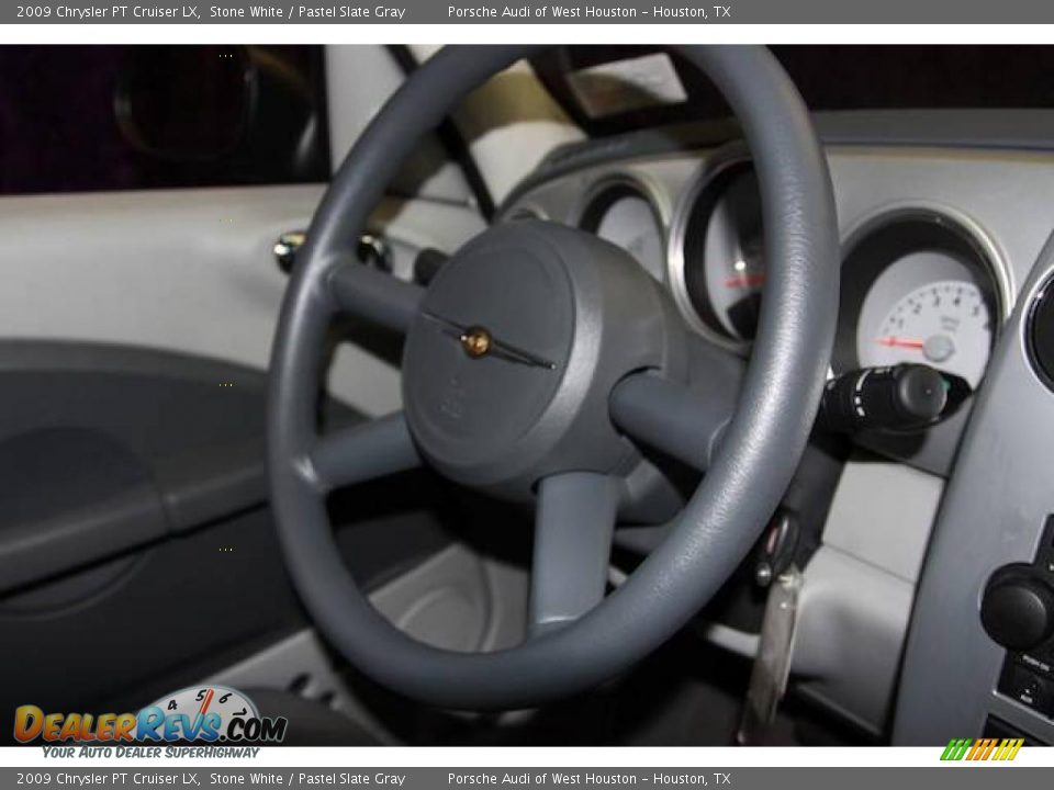 2009 Chrysler PT Cruiser LX Stone White / Pastel Slate Gray Photo #21