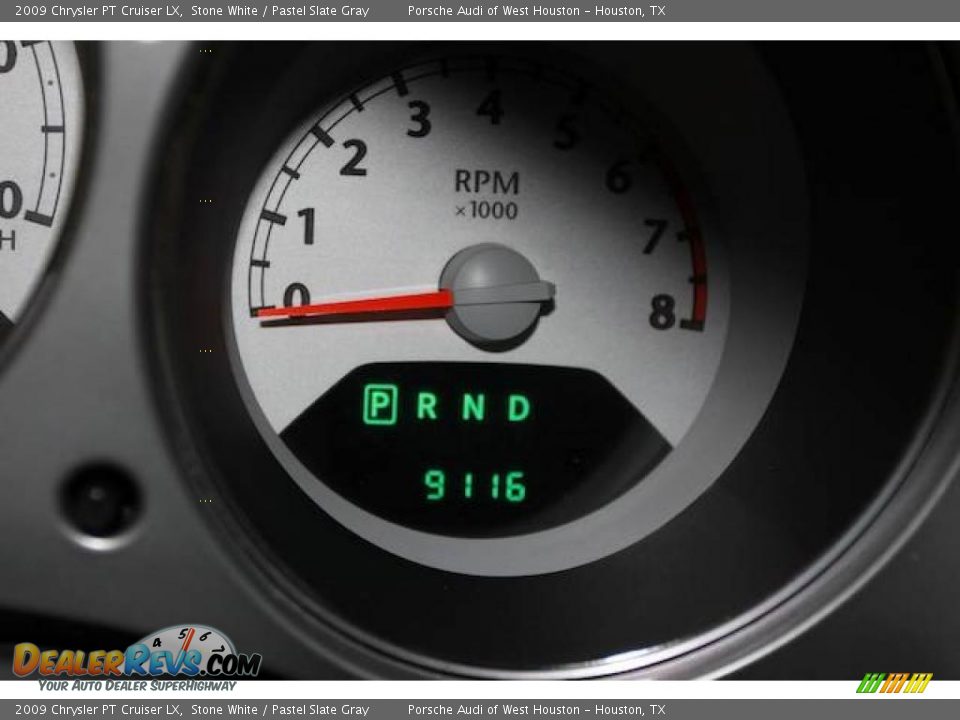2009 Chrysler PT Cruiser LX Stone White / Pastel Slate Gray Photo #23