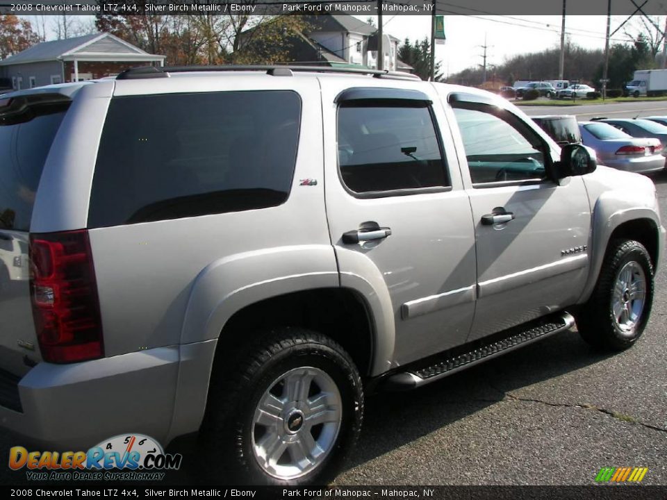 2008 Chevrolet Tahoe LTZ 4x4 Silver Birch Metallic / Ebony Photo #3