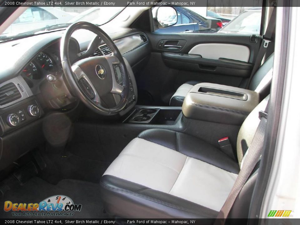 2008 Chevrolet Tahoe LTZ 4x4 Silver Birch Metallic / Ebony Photo #5