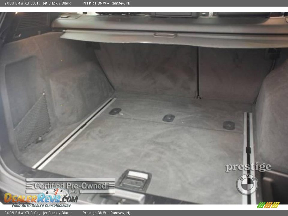 2008 BMW X3 3.0si Jet Black / Black Photo #7