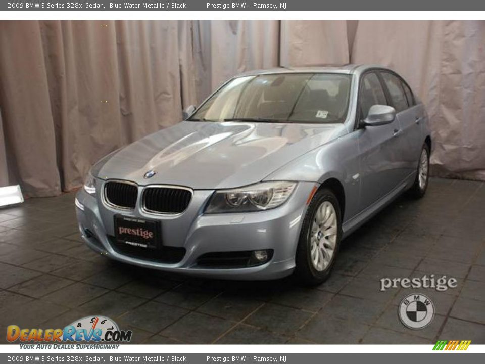 2009 BMW 3 Series 328xi Sedan Blue Water Metallic / Black Photo #1