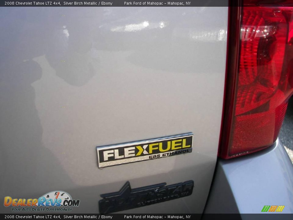 2008 Chevrolet Tahoe LTZ 4x4 Silver Birch Metallic / Ebony Photo #11