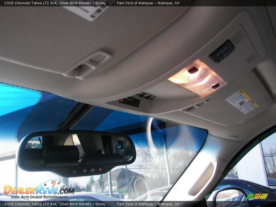 2008 Chevrolet Tahoe LTZ 4x4 Silver Birch Metallic / Ebony Photo #12