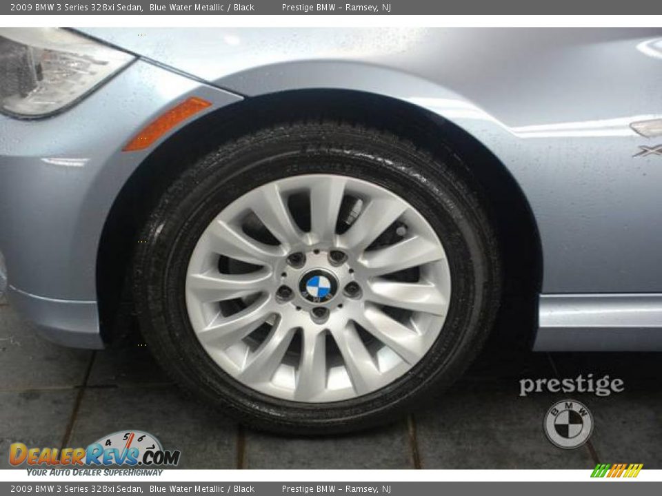 2009 BMW 3 Series 328xi Sedan Blue Water Metallic / Black Photo #8