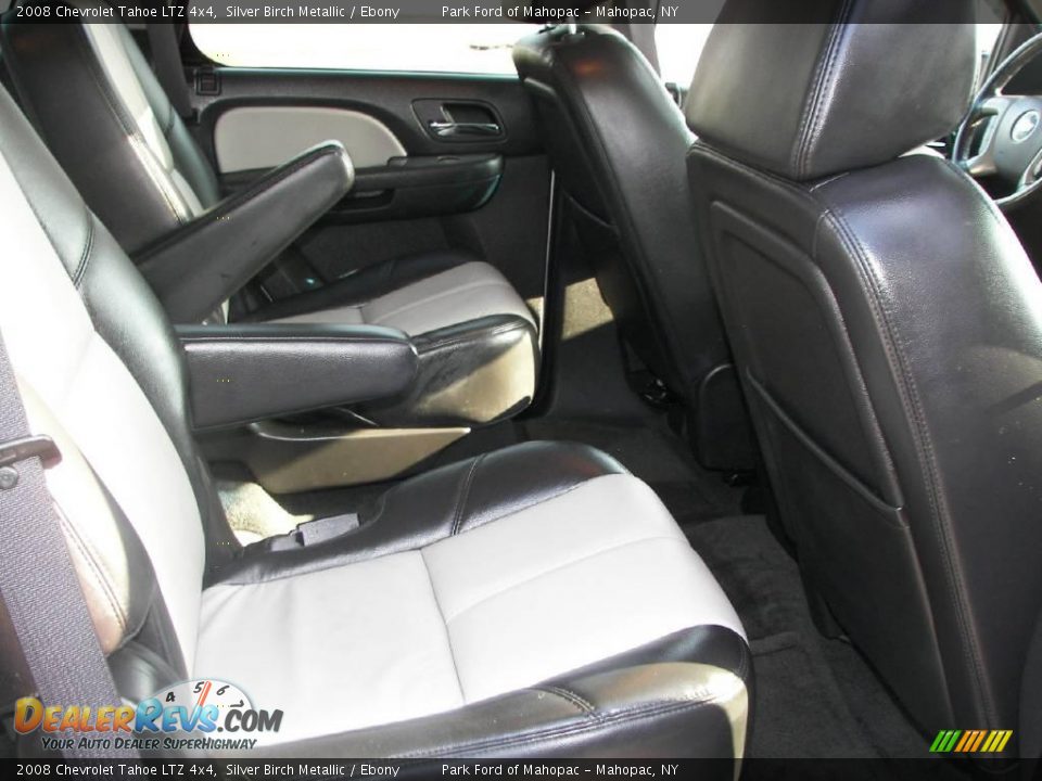 2008 Chevrolet Tahoe LTZ 4x4 Silver Birch Metallic / Ebony Photo #18