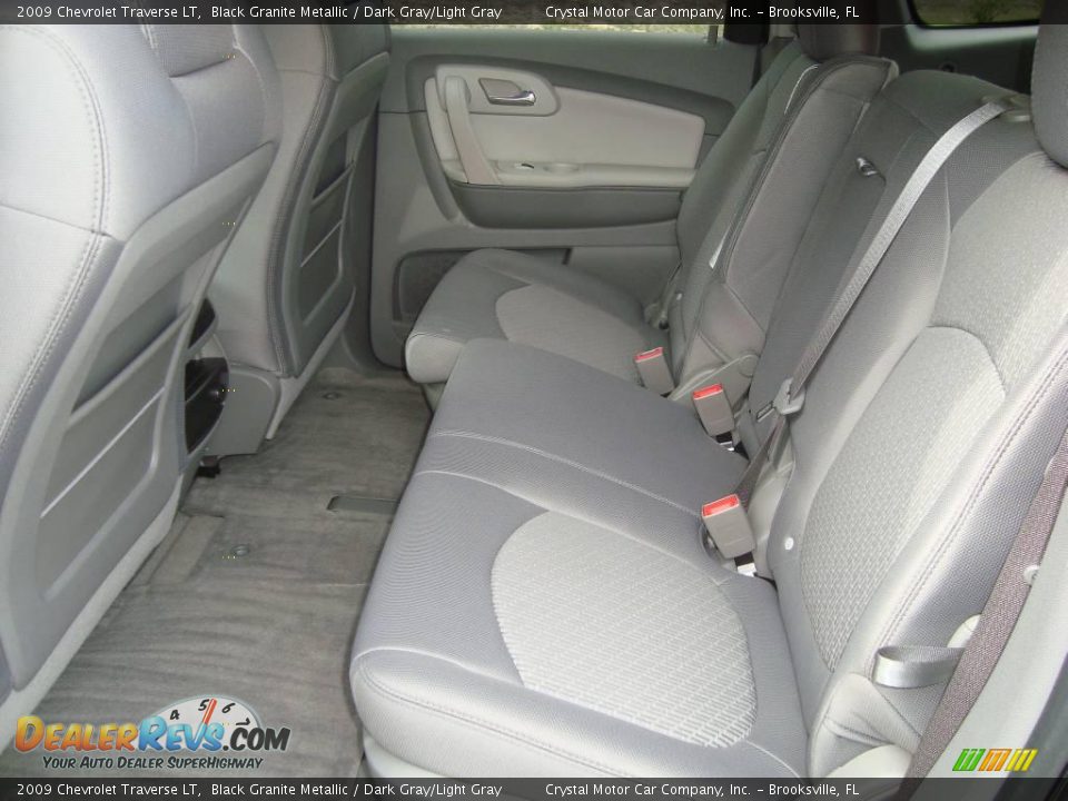 2009 Chevrolet Traverse LT Black Granite Metallic / Dark Gray/Light Gray Photo #5