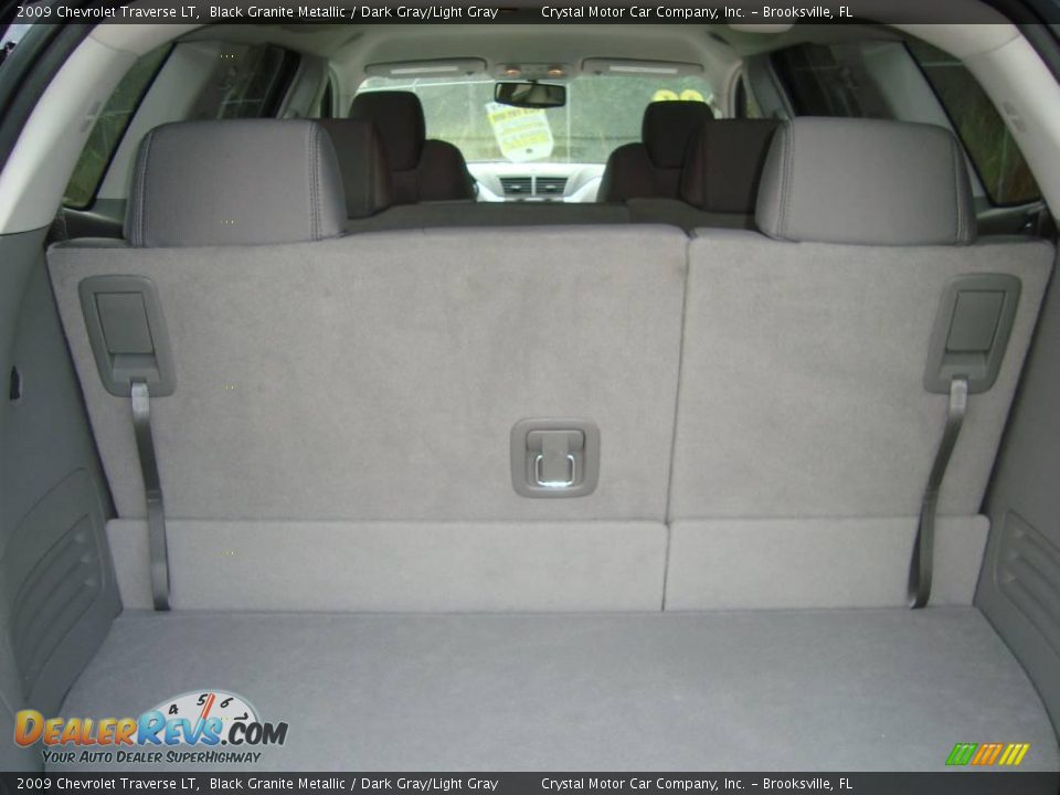 2009 Chevrolet Traverse LT Black Granite Metallic / Dark Gray/Light Gray Photo #7