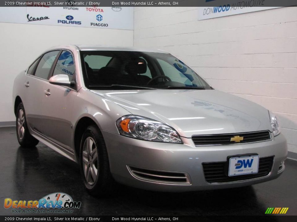 2009 Chevrolet Impala LS Silver Ice Metallic / Ebony Photo #1