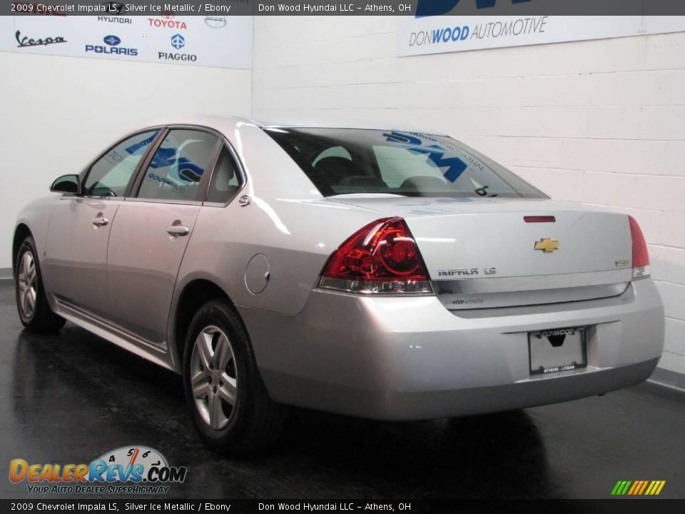 2009 Chevrolet Impala LS Silver Ice Metallic / Ebony Photo #3