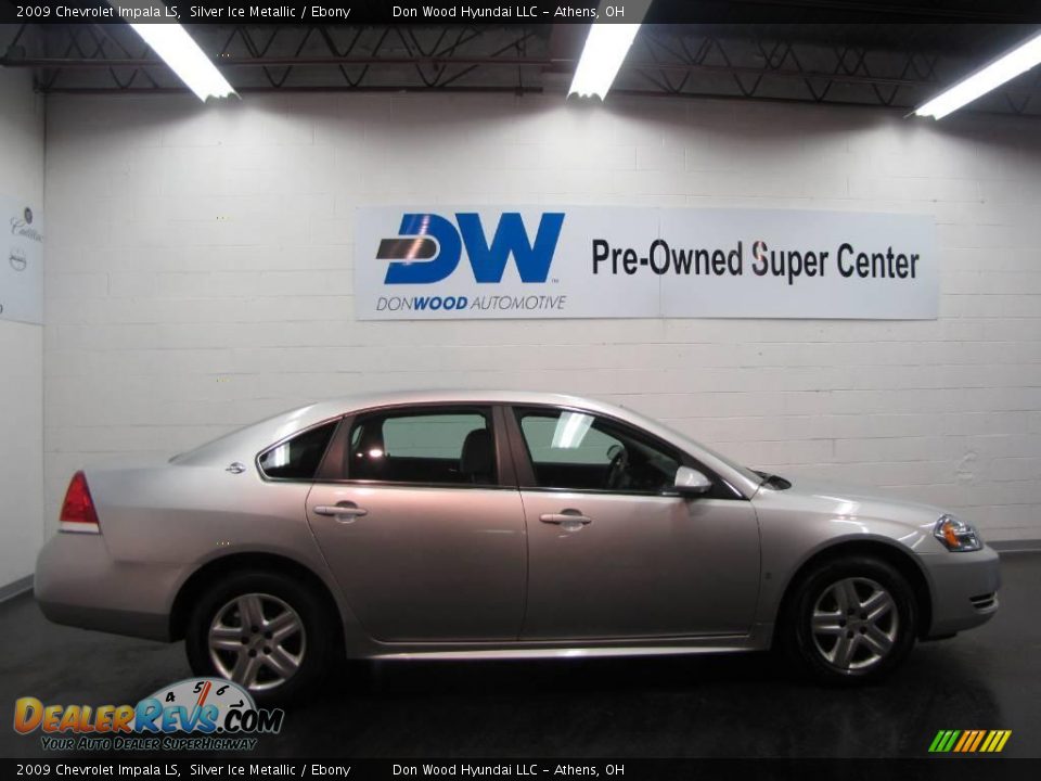2009 Chevrolet Impala LS Silver Ice Metallic / Ebony Photo #6