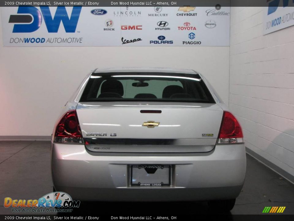 2009 Chevrolet Impala LS Silver Ice Metallic / Ebony Photo #7