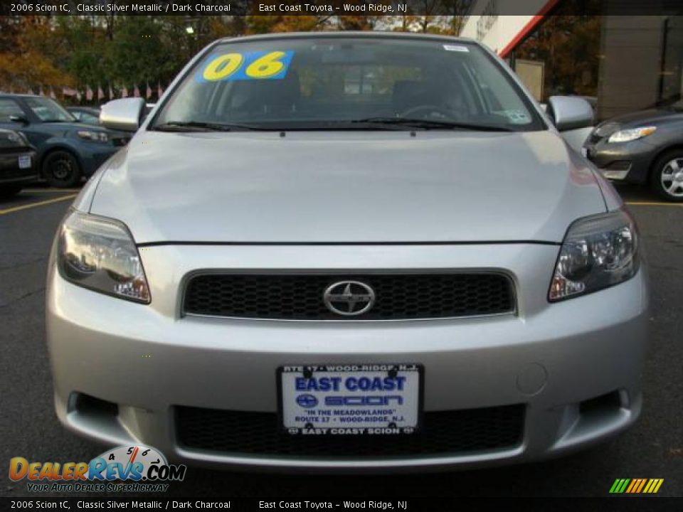 2006 Scion tC Classic Silver Metallic / Dark Charcoal Photo #2