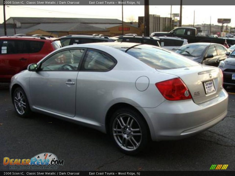 2006 Scion tC Classic Silver Metallic / Dark Charcoal Photo #5