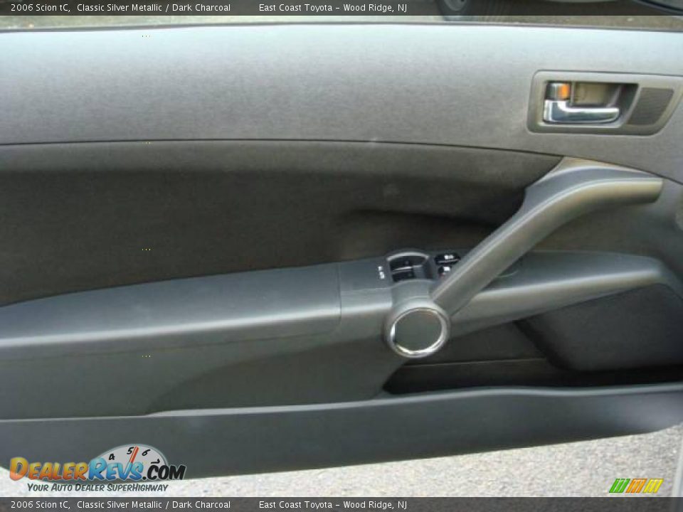 2006 Scion tC Classic Silver Metallic / Dark Charcoal Photo #6