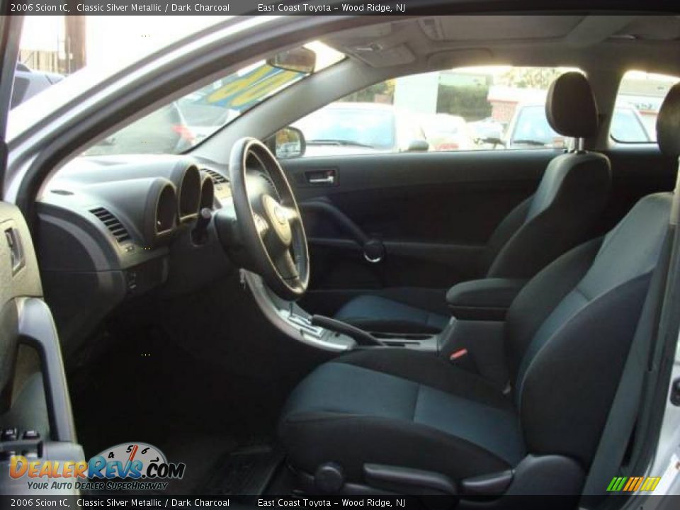 2006 Scion tC Classic Silver Metallic / Dark Charcoal Photo #7