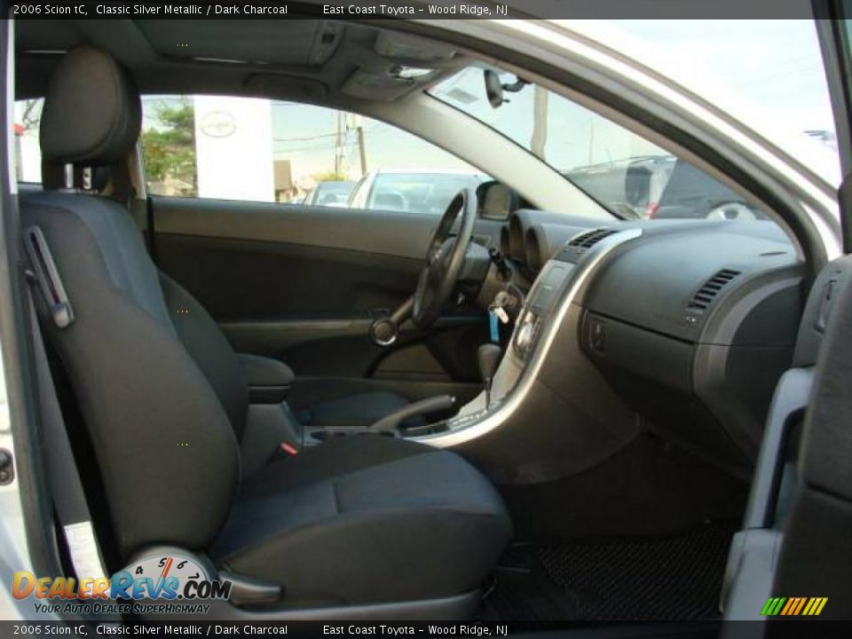 2006 Scion tC Classic Silver Metallic / Dark Charcoal Photo #8