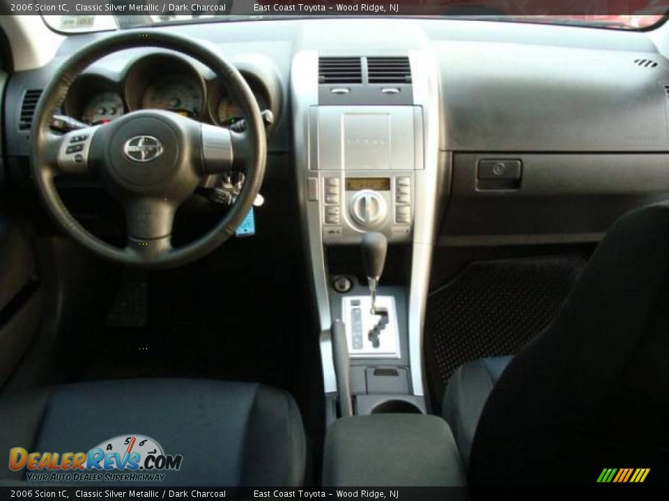 2006 Scion tC Classic Silver Metallic / Dark Charcoal Photo #9
