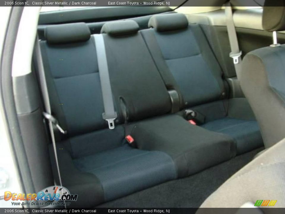 2006 Scion tC Classic Silver Metallic / Dark Charcoal Photo #12