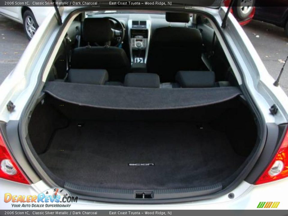 2006 Scion tC Classic Silver Metallic / Dark Charcoal Photo #13