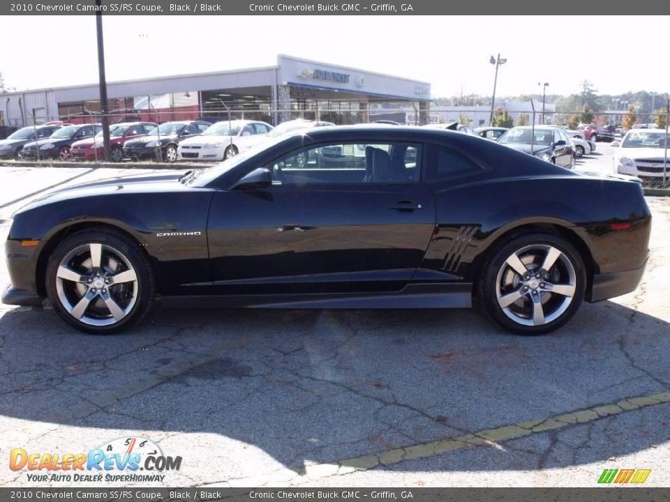 2010 Chevrolet Camaro SS/RS Coupe Black / Black Photo #2