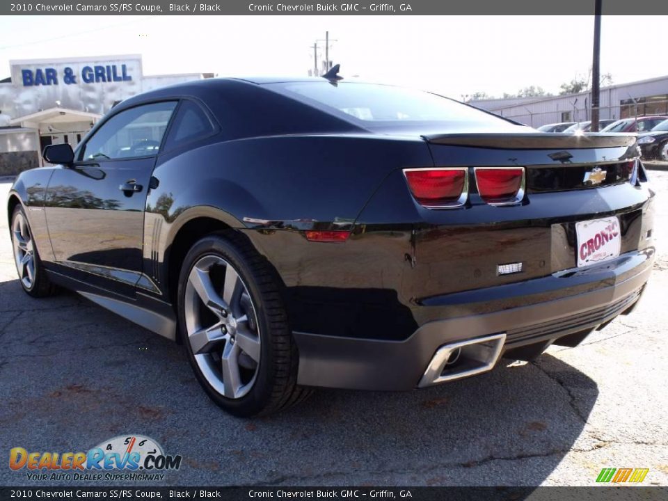 2010 Chevrolet Camaro SS/RS Coupe Black / Black Photo #3