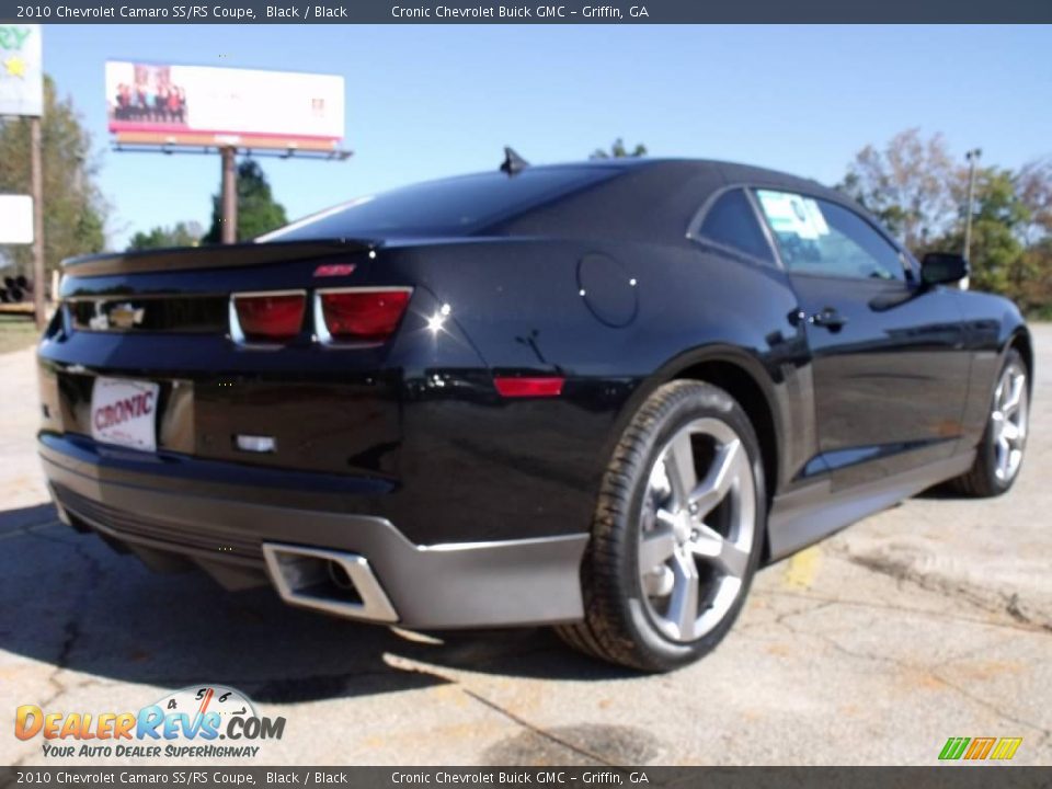 2010 Chevrolet Camaro SS/RS Coupe Black / Black Photo #5