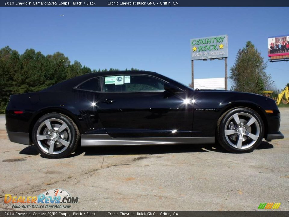 2010 Chevrolet Camaro SS/RS Coupe Black / Black Photo #6