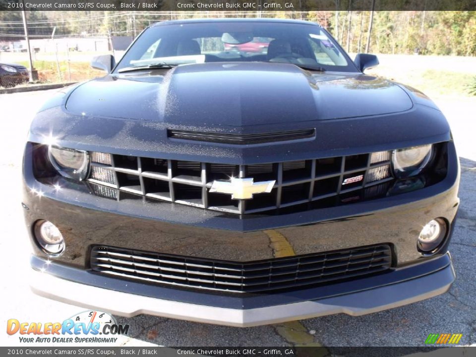 2010 Chevrolet Camaro SS/RS Coupe Black / Black Photo #8