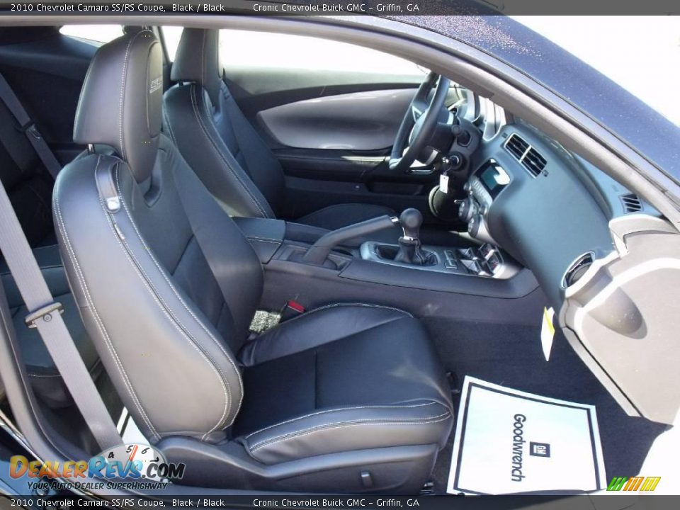 2010 Chevrolet Camaro SS/RS Coupe Black / Black Photo #12