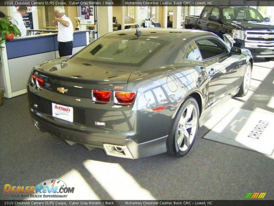 2010 Chevrolet Camaro SS/RS Coupe Cyber Gray Metallic / Black Photo #4